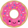Amscan Fóliový balón Smejúci sa Donut