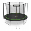 Trampolína Spokey so sieťou 244 cm FT 8 (244-252 cm) (Záhradná trampolína so sieťou + rebrík 244cm Spokey)