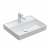 Villeroy & Boch Collaro - Umývadlo 55x44 cm, bez prepadu, otvor na batériu, CeramicPlus, alpská biela 4A3356R1