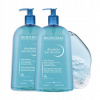 Bioderma Atoderm Gel Douche Sprchový a kúpeľový gél 1000 ml (2x Bioderma Atoderm čistiaci gél bez mydla, na suchú pleť 1l)