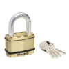 Master Lock Mosazný visací zámek - Excell - 64mm