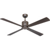 CasaFan ECO NEO III 132 BZ-NB/KI WiFi Flügel Nussbaum/Kirsche stropný ventilátor, 27 W, (Ø x v) 132 cm x 360 mm, bronz, 949212W; 949212W