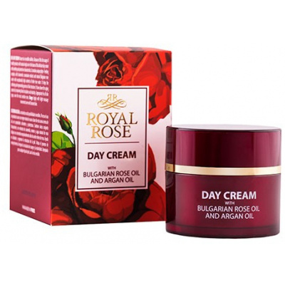 Royal Rose denný krém s ružovým olejom, argánovým olejom a rozmarínom 50 ml