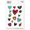 TATTonMe Voděodolné dočasné tetovačky Srdce mix, věk: 3+