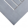 vidaXL Skladací záhradný stôl 120x70x75 cm, akáciový masív - Sivá - 99091-61285