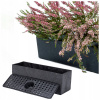 Kvetináč plast čierny Multyhome 30 cm x 10 x 10 cm