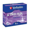 Verbatim DVD+R (1ks) DoubleLayer/Jewel/8x/8,5GB 43541