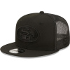 San Francisco 49ers - Trucker Black 9Fifty NFL Šiltovka nastaviteľná