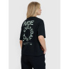 Dámske tričko oversize s potlačou 4F 4FWSS25TTSHF1993-20S L