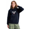 Roxy Surf Stoked Hoodie Brushed Art KVJ0/True Black XL