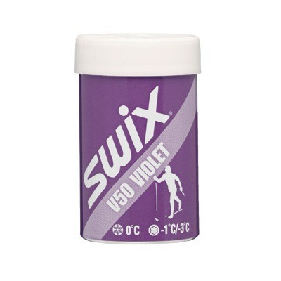 SWIX vosk V50 45g stoupací fialový 0°C