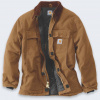 Carhartt Bunda Firm Duck Traditional HNĚDÁ