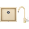 Set Sinks (dřez Frame 457 Sahara 50 + baterie Mix 35 Sahara 50) ACRF457M3550
