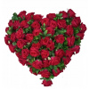 Scribble na hrob kvety Wiązanka XXL Heart 60 cm (Scribble na hrob kvety Wiązanka XXL Heart 60 cm)