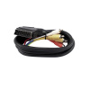 Kabel SA-15 Scart - 6x Cinch