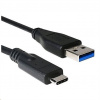 C-TECH kabel USB 3.0 AM na USB-C kabel (AM/CM), 2m, černý CB-USB3C-20B