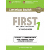 Cambridge English First 1 for Revised Exam from 2015 Student's Book without Answers (Brožovaná)