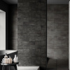 Obklad MGM MATERIA PatchSteel 30x90 ret - black