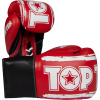 TOP TEN Boxing gloves “RoundUP” - 8 oz, red-white Color: Red - White, Gloves weight: 10 oz