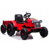 Traktor na batérie s prívesom CH9959 Červený