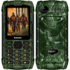 EVOLVEO StrongPhone H1, vodotěsný odolný Dual SIM telefon, lovecká kamufláž