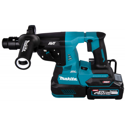 MAKITA HR004GM201 Vŕtacie kladivo SDS-PLUS 2.8J na 40V-max Li-Ion (XGT) 4.0Ah akumulátor (2ks) + nabíjačka + kufor / bezuhlíkový motor - MAKITA HR004GM201