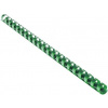 EUROSUPPLIES plastové hřbety/ formát A4/ 19mm/ zelené/ 100 pack LAMRE21DR19V
