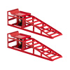 MSW Hydraulická nájazdová rampa - do 2000 kg - výška 235 až 325 mm - 2 kusy MSW-LRL2T-2