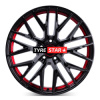 MAM RS4 7,5x17 5x112 ET35 BLACK PAINTED RED INSIDE