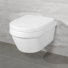 VILLEROY & BOCH Architectura Combi-Pack, závesné WC s DirectFlush + WC sedátko s poklopom, s QuickRelease a Softclosing, biela alpská, 4694HR01