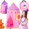 Stan pre deti - Stanový domček Princess pre deti Zámok pre záhradný domček 115x155cm (Hrad princeznej stanu pre detský palác pre záhradný dom 115x155 cm)