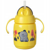 Tommee Tippee netečúci hrnček Superstar so slamkou 300ml yellow
