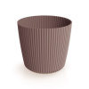 Prosperplast Kvetináč MILLY ROUND marsala 23,6 cm