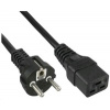 PremiumCord kabel síťový k počítači 230V 16A 3m IEC 320 C19 konektor kpspa