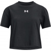 Tričko Under Armour UA CROP SPORTSTYLE LOGO SS-BLK 1380878-001 Veľkosť YXS