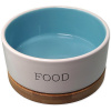 Miska DOG FANTASY keramická FOOD s podtáckom 13 x 5,5 cm 400 ml