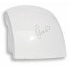 Elektrický senzorový sušič rúk, biely, 1500w, 229mm x 240mm x 239mm