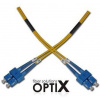 Dátový kábel OPTIX SC-SC Optický patch cord 09/125 0,5 m G.657A (1019)