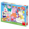Dino ToysPrasátko Peppa 3 x 55 dielov
