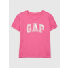 GAP Detské tričko s logom Ružová XL Ružová Ružová