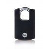 Yale Y121B/40/125/1, High Security, visiaci zámok, čierny, 46 mm, 3 kľúče, 252359