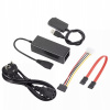 UNIVERZÁLNY USB ADAPTÉR PRE DISKY IDE 3,5'' 2,5'' SATA ATA NAPÁJACÍ ZDROJ