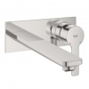 Grohe Lineare Umývadlová batéria L pod omietku, 2-otvorová inštalácia, supersteel 23444DC1-GR