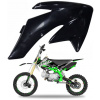 Predný bočný plast Pitbike Thunder, CRF70 čierna - pravá