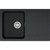 Franke Orion OID 611-78 Tektonitový drez s odkapávačom, obojstranný, 78x50cm, čierny, 114.0288.588