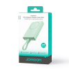 Joyroom Joyroom Power Bank Magnetic Wireless charging, MagSafe 15W, C+Lightning. PD 20W, 10000 mAh with Type-C - Lightning cable, Green (JR-PBM01)