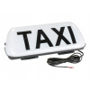 Maják lampa Rooster TAXI BIELA MAGNETICKÁ + kábel Carmotion 86860