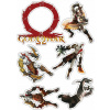 CUKROVÁ TLAČ jedlý obrázok na tortu Cukrová hmota GOD OF WAR HRA GOW + MENO #1