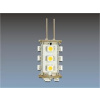 Delock LED žiarovka G4 15x SMD 1,2W piny zo strany, teplá biela