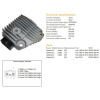 DZE 2469-01 DZE REGULÁTOR NAPÄTIA YAMAHA XV 125 VIRAGO '97-'98, XV 250 VIRAGO '96-'07, XV 250 V-STAR '08-'15 (3DM-81960-00)